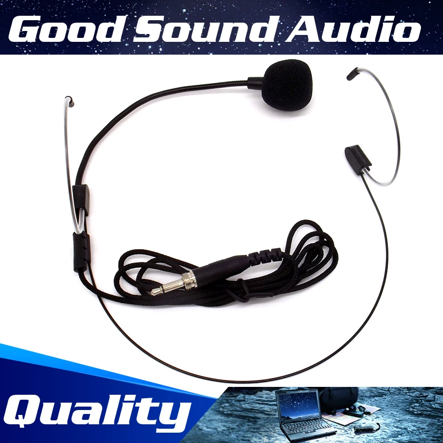 5Pcs 3.5mm Screw Thread Plug Wired Headset Microphone Headworn Dual Earhook Mic For Wireless Karaoke System Bodypack transmitter
5Pcs 3.5mm Screw Thread Plug Wired Headset Microphone Headworn Dual Earhook Mic For Wireless Karaoke System Bodypack transmitter