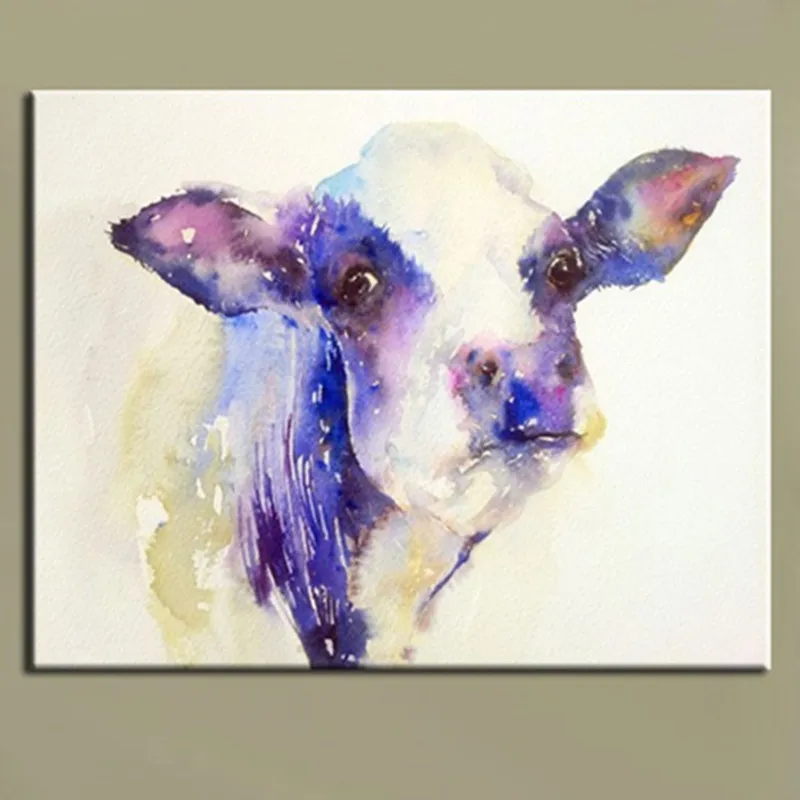Unframe Hand Painted Modern Abstract Fine Wall Art Decor Animal Cow Canvas Picture Handmade Bull Picture For Living Room Decor
Unframe Hand Painted Modern Abstract Fine Wall Art Decor Animal Cow Canvas Picture Handmade Bull Picture For Living Room Decor