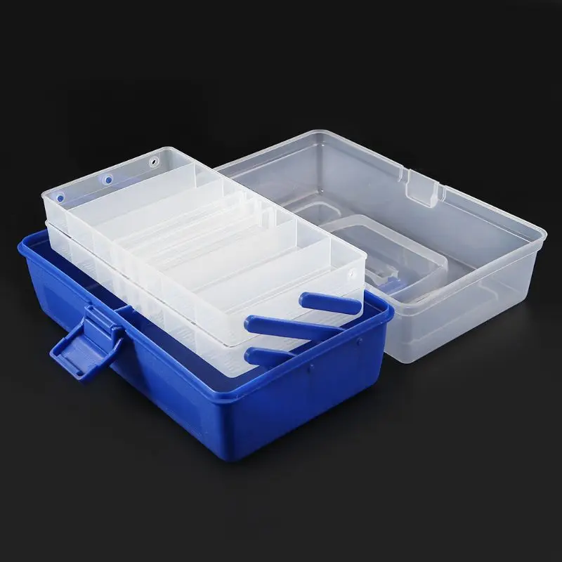 Waterproof Multi Layer Fishing Tackle Box Fly Fishing Storage Case Portable Fishing Gear Storage Box
Waterproof Multi Layer Fishing Tackle Box Fly Fishing Storage Case Portable Fishing Gear Storage Box