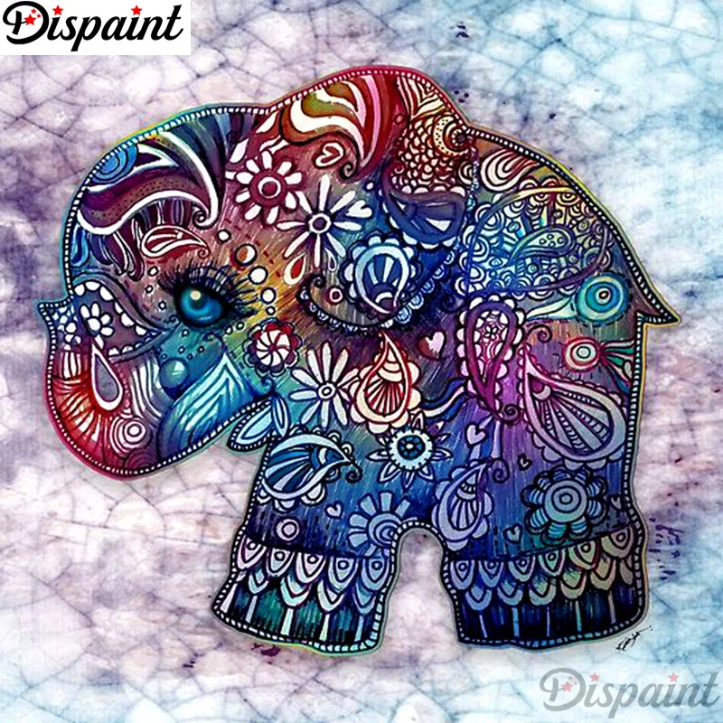 Dispaint Full Square/Round Drill 5D DIY Diamond Painting "Colorful elephant" Embroidery Cross Stitch 3D Home Decor A12621
Dispaint Full Square/Round Drill 5D DIY Diamond Painting "Colorful elephant" Embroidery Cross Stitch 3D Home Decor A12621