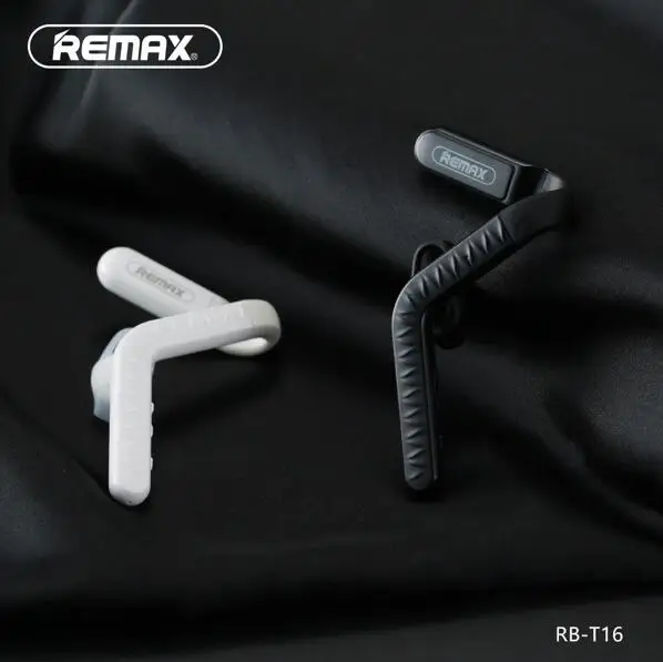 Фото Беспроводная стерео гарнитура Remax RB T16 Bluetooth 4 1 с ушным крючком деловые наушники
