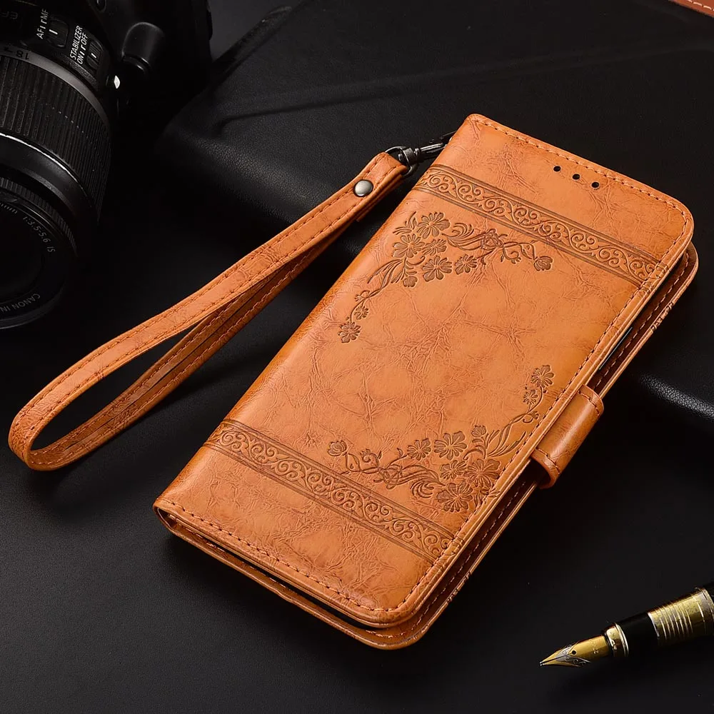 Flip Leather Case For Micromax Bharat 2 Plus Q402+ Fundas Printed Flower 100% Special wallet stand case with Strap | Мобильные