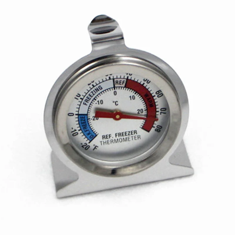 'The Best' Refrigerator Freezer Thermometer Stainless Steel Dial Type Temperature Measure Tool 889 | Инструменты