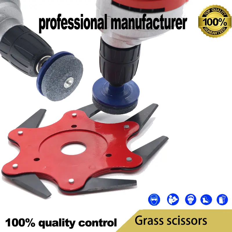 grass knife Agricultural weeder accessories Six-leaf whirlwind blade hit the grass a tgood price and fast delivery
grass knife Agricultural weeder accessories Six-leaf whirlwind blade hit the grass a tgood price and fast delivery