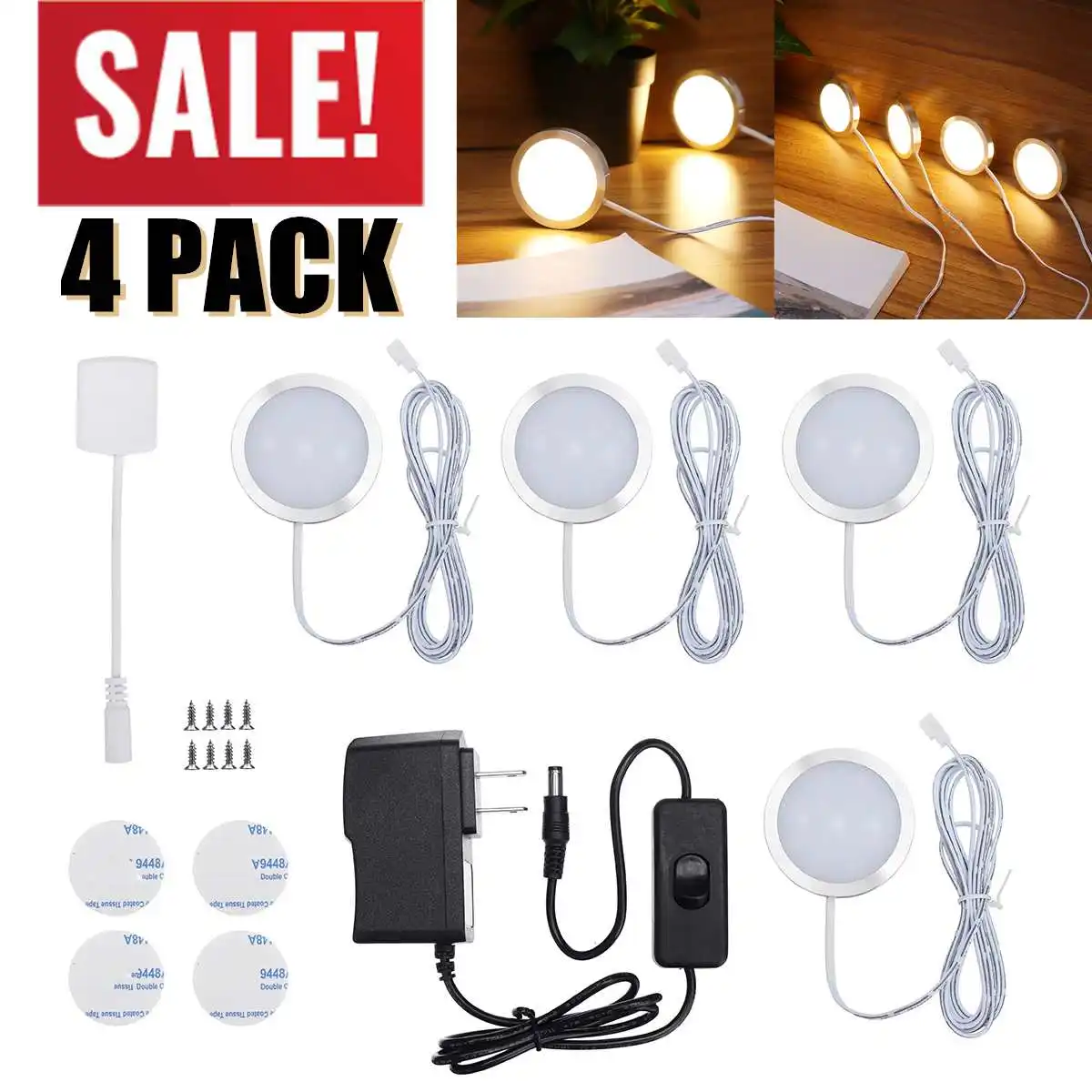 4PCS/Set LED Under Cabinet Light Kitchen lights 12V 2.5W Wardrobe bar lamp with Switch Home wardrobe Lamp Showcase Lamps Decor
4PCS/Set LED Under Cabinet Light Kitchen lights 12V 2.5W Wardrobe bar lamp with Switch Home wardrobe Lamp Showcase Lamps Decor