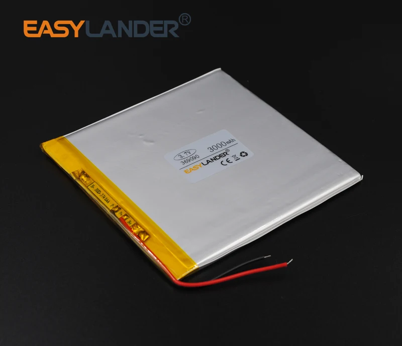369090 3.7V 2100mAh Polymer Li-ion Battery For Bluetooth Notebook Tablet PC PDA E-Book Power Bank Portable DVD GPS
369090 3.7V 2100mAh Polymer Li-ion Battery For Bluetooth Notebook Tablet PC PDA E-Book Power Bank Portable DVD GPS