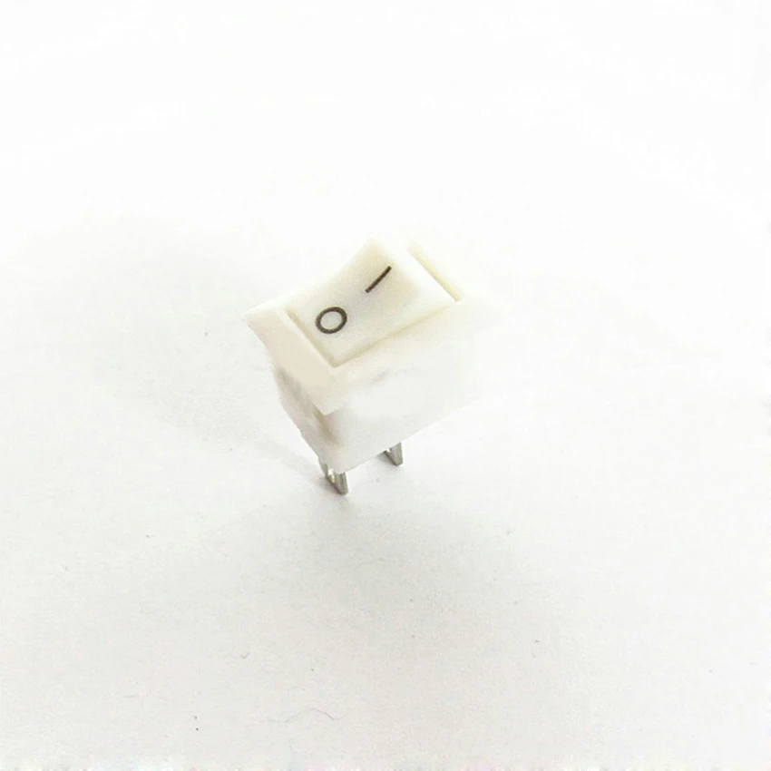 5PC KCD11 perforate 2pin ON-OFF 3A 250V 10*15MM small boat rocker switch power switch white New
5PC KCD11 perforate 2pin ON-OFF 3A 250V 10*15MM small boat rocker switch power switch white New