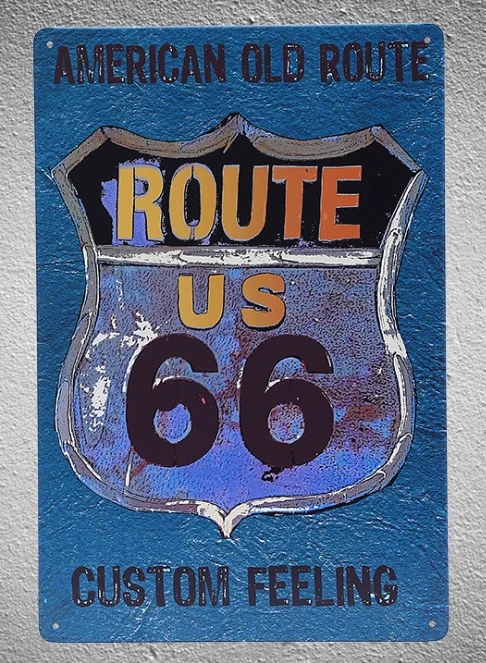 1 piece US Route 66 Road Tin Plate Sign wall Room man cave Decoration Art Dropshipping Poster metal
1 piece US Route 66 Road Tin Plate Sign wall Room man cave Decoration Art Dropshipping Poster metal
