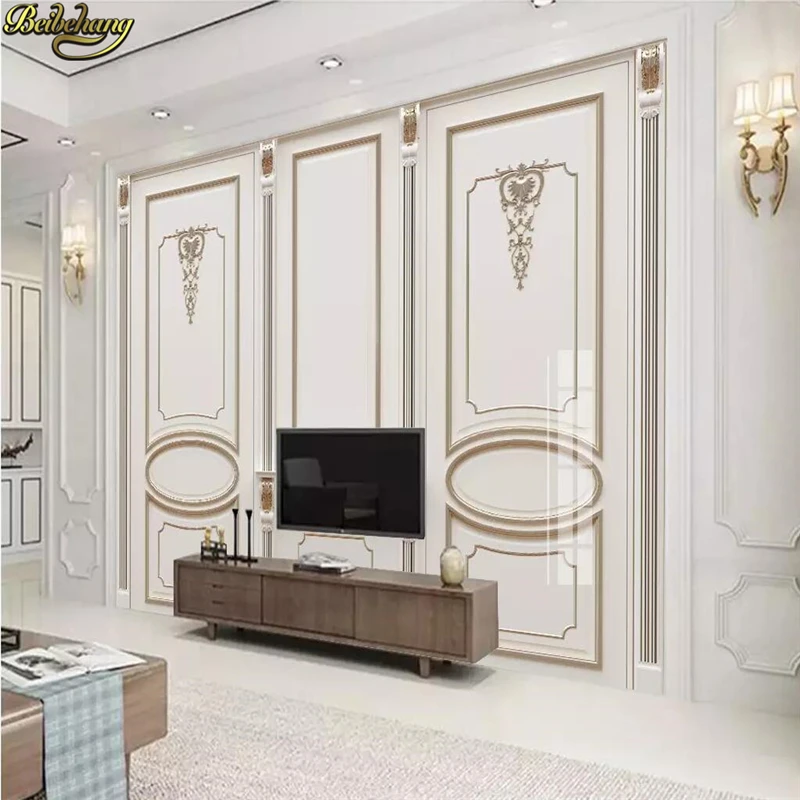 beibehang Custom European white plaster carving wall panel wallpaper for walls 3 d photo mural wall paper murals TV background
beibehang Custom European white plaster carving wall panel wallpaper for walls 3 d photo mural wall paper murals TV background