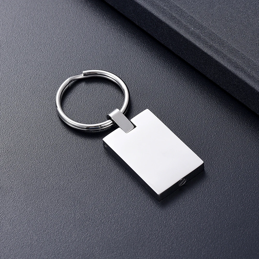 IJK2100 High Polished 316L Stainless Steel Rectangle Cremation Urn Keychain For Ashes Of Loved One Engravable Memoria Jewelry
IJK2100 High Polished 316L Stainless Steel Rectangle Cremation Urn Keychain For Ashes Of Loved One Engravable Memoria Jewelry