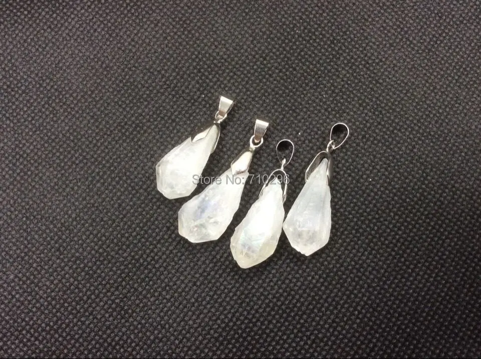 Hot selling White Nautural Titanium Quartz Rough Point pendant 5pcs/lot Quartz necklace Jewelry
Hot selling White Nautural Titanium Quartz Rough Point pendant 5pcs/lot Quartz necklace Jewelry