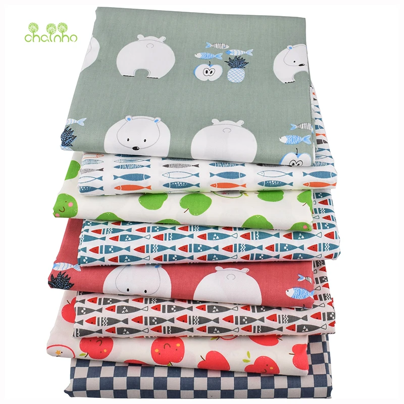Chainho,8pcs/Lot,Bear,Fruit&Fish Series,Printed Twill Cotton Fabric,Patchwork Cloth,DIY Sewing&Quilting Material For Baby&Child
Chainho,8pcs/Lot,Bear,Fruit&Fish Series,Printed Twill Cotton Fabric,Patchwork Cloth,DIY Sewing&Quilting Material For Baby&Child