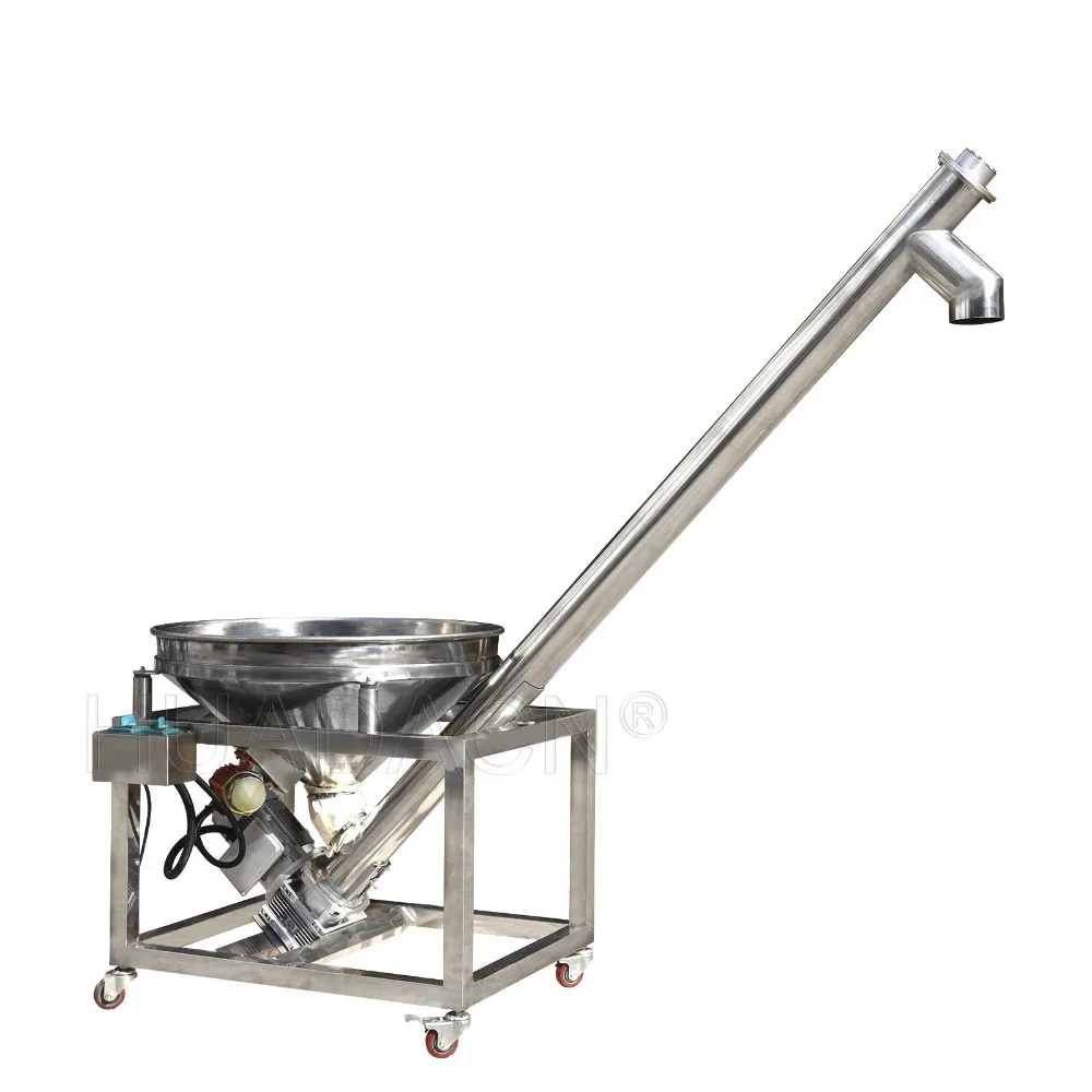CapsulCN,Height All-Fill Sanitary Inclined Portable Screw Conveyor Powder Feeder HZSL-B 220V/50HZ or 110V/60HZ
CapsulCN,Height All-Fill Sanitary Inclined Portable Screw Conveyor Powder Feeder HZSL-B 220V/50HZ or 110V/60HZ