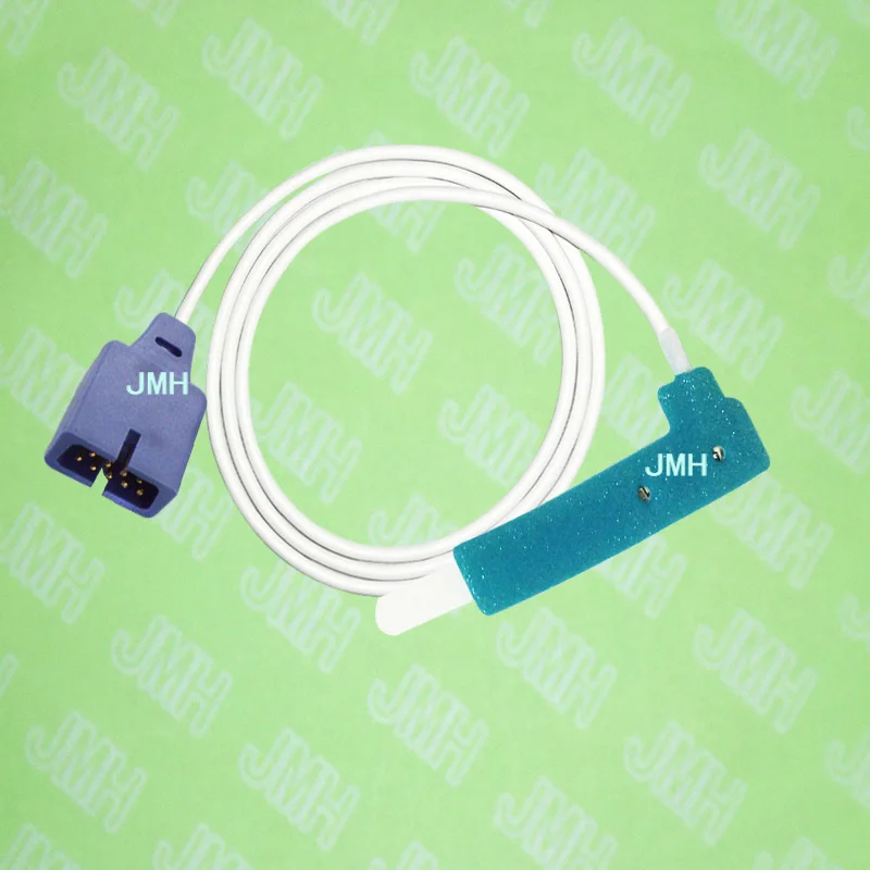 Compatible DB9 9pin Nellcor Pulse Oximeter monitor the Neonate/Adult disposable SPO2 sensor(Blue Foam),5 pcs.
Compatible DB9 9pin Nellcor Pulse Oximeter monitor the Neonate/Adult disposable SPO2 sensor(Blue Foam),5 pcs.