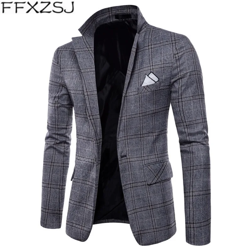 FFXZSJ classic vintage plaid blazers male mens suits notched collar formal suit jackets man bussiness suits blazer coats outwear
FFXZSJ classic vintage plaid blazers male mens suits notched collar formal suit jackets man bussiness suits blazer coats outwear