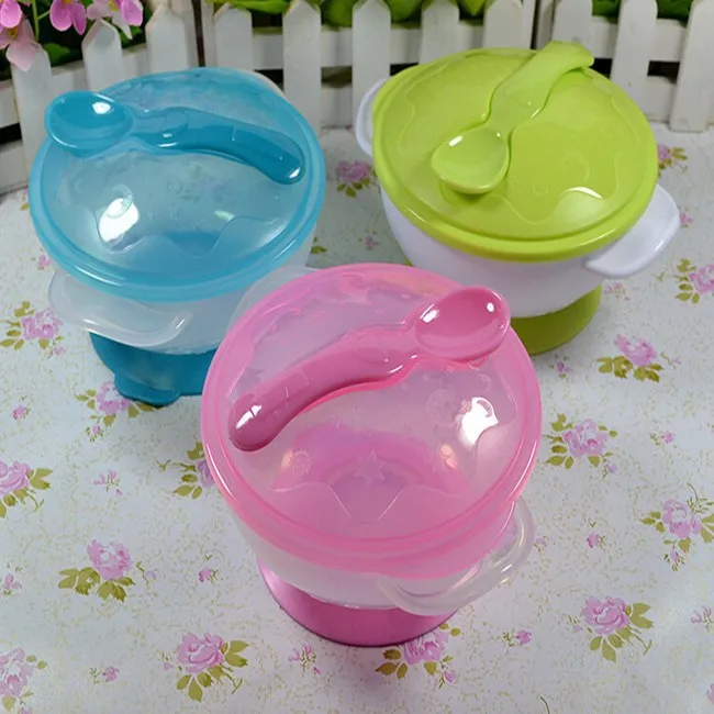 Baby Kids Sucker Bowl Spoon Set Tableware Dishes Gravity Bowl Slip-Resistant Wall Suction Baby Feeding Product Dinnerware Set
Baby Kids Sucker Bowl Spoon Set Tableware Dishes Gravity Bowl Slip-Resistant Wall Suction Baby Feeding Product Dinnerware Set
