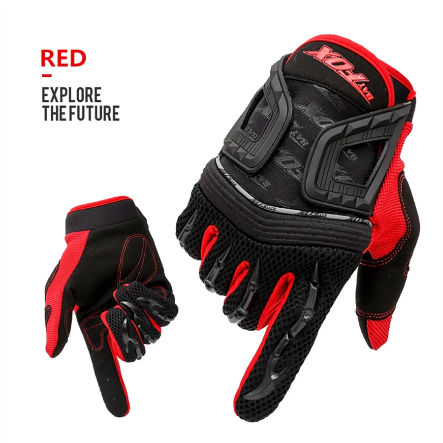 2018 Горячие Зимние велосипедные перчатки полный пальцы сенсорный экран Professional