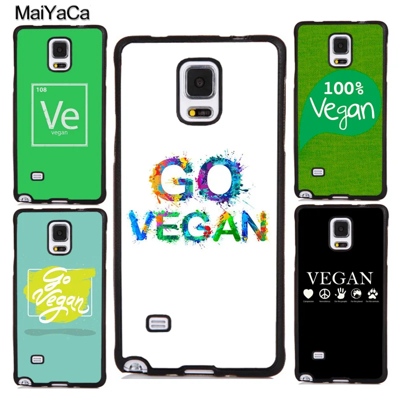 Вегетарианские цитаты Вегетарианская еда животное любовь чехол для Samsung Galaxy S20 S10