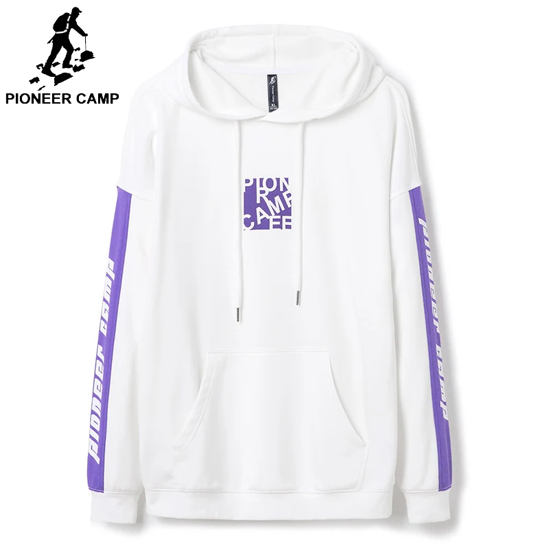 Свитшот Pioneer Camp мужской с капюшоном худи модная брендовая одежда весенний