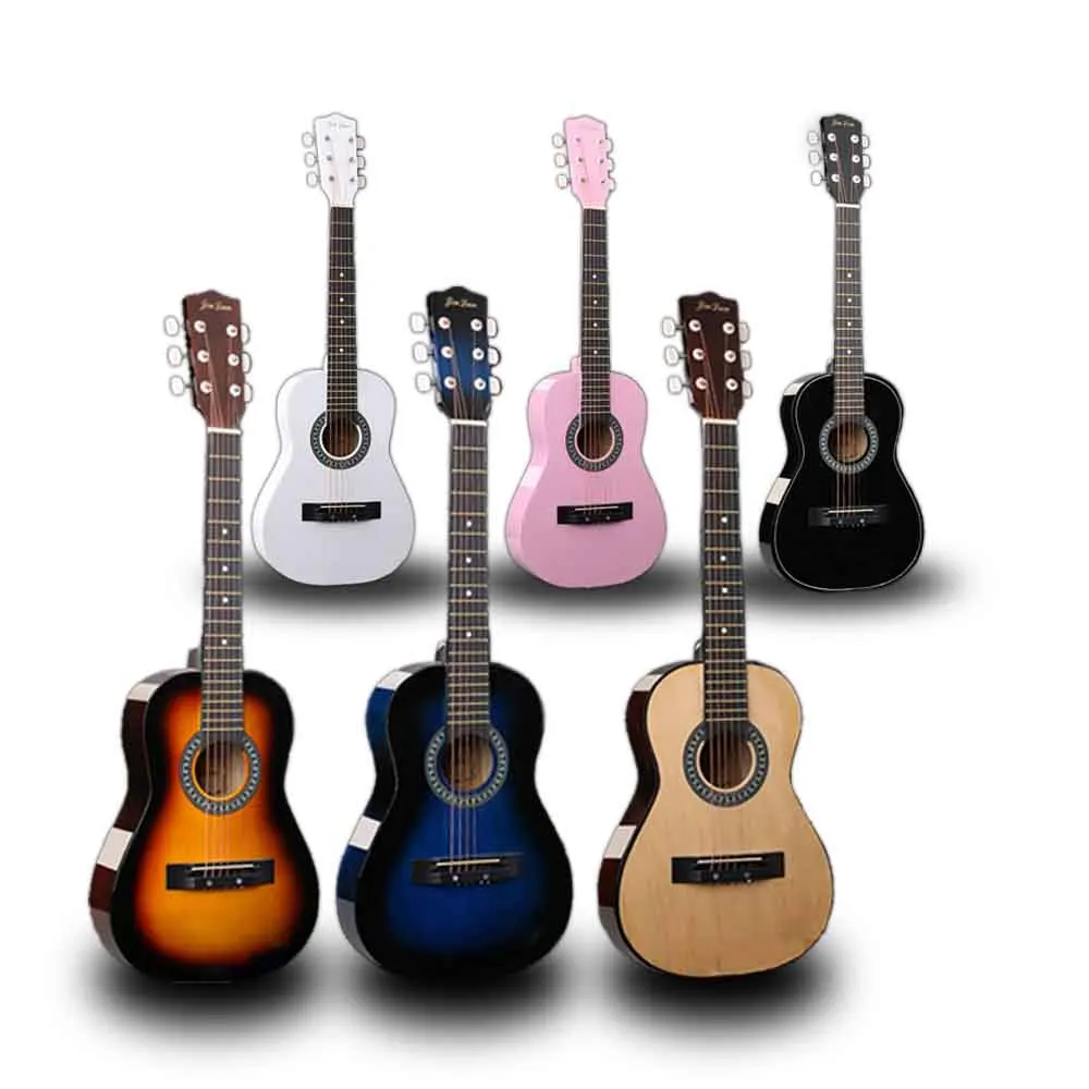 30 inch Folk Guitar Acoustic Guitarra 6 strings Top Quality Basswood For Children Beginner Give Picks Gift AGT05
30 inch Folk Guitar Acoustic Guitarra 6 strings Top Quality Basswood For Children Beginner Give Picks Gift AGT05
