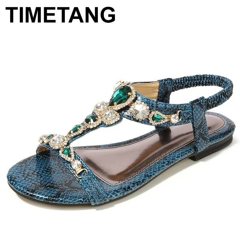 TIMETANG Size 35-45 retro Bohemian diamond sandals for women retro sexy beaded serpentine simple casual sandals for womenE663
TIMETANG Size 35-45 retro Bohemian diamond sandals for women retro sexy beaded serpentine simple casual sandals for womenE663