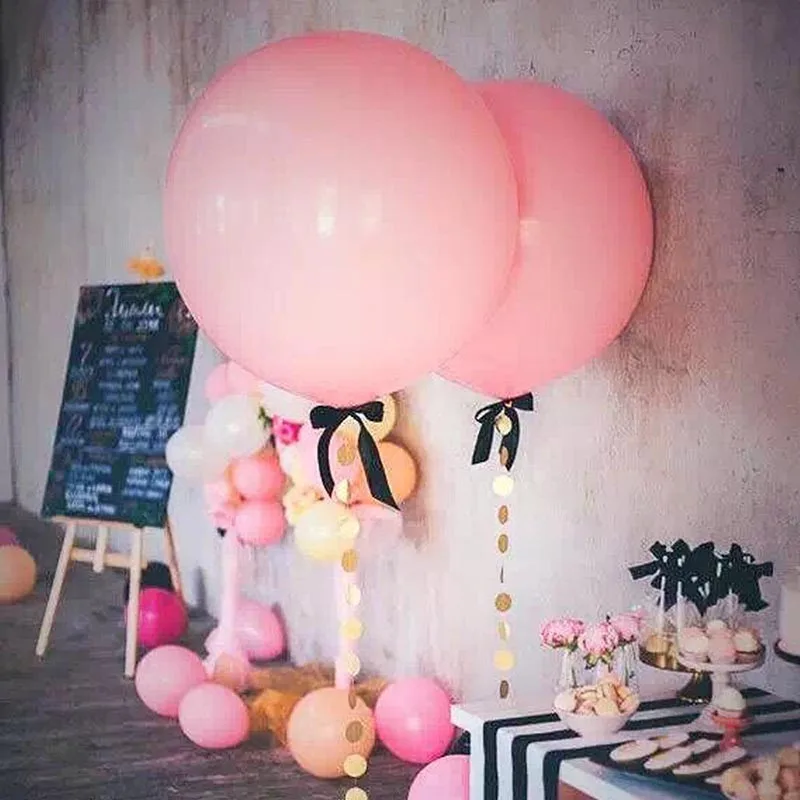 1Pc 36'' 90cm Balloon Balls Helium Inflatable Ball Wedding Party Big Large Latex Ballons Birthday Party Decoration Air Balloons
1Pc 36'' 90cm Balloon Balls Helium Inflatable Ball Wedding Party Big Large Latex Ballons Birthday Party Decoration Air Balloons