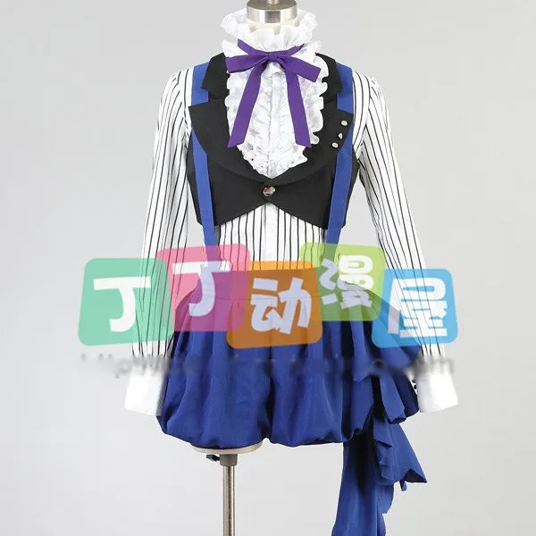 Anime Black Butler Ciel Phantomhive Circus Cosplay Costume Halloween Suit For Women Men Outfit New
Anime Black Butler Ciel Phantomhive Circus Cosplay Costume Halloween Suit For Women Men Outfit New