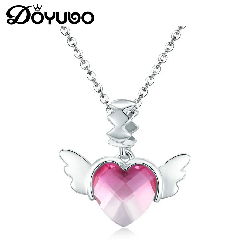 DOYUBO подлинные 925 пробы серебро сердечными амулетами Цепочки и ожерелья для женщин, Настоящее серебро DIY кубический розовый Стекло сердечным...
DOYUBO подлинные 925 пробы серебро сердечными амулетами Цепочки и ожерелья для женщин, Настоящее серебро DIY кубический розовый Стекло сердечным...