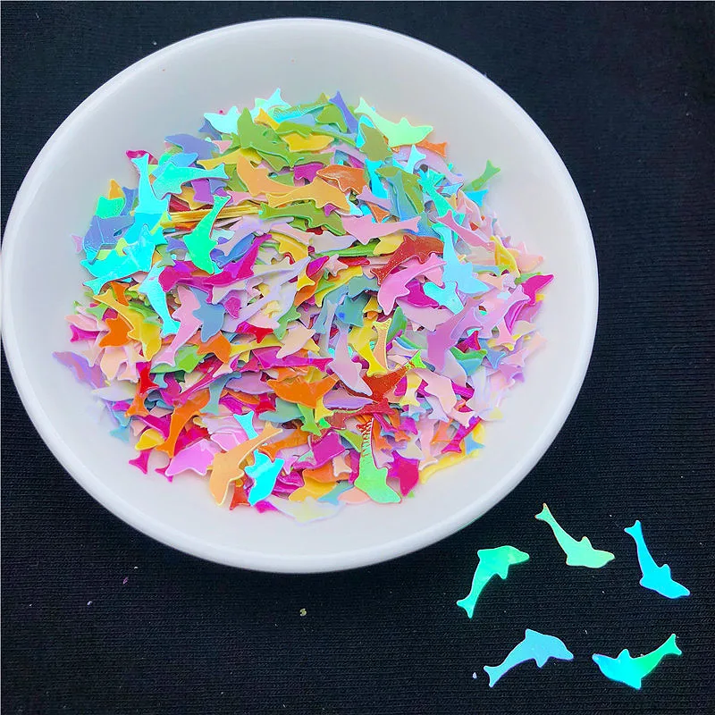 500g/Lot Size 12x5mm Colorful Dolphin Shape Loose sequins diy handmade level stage performances Garments Sewing Accessories
500g/Lot Size 12x5mm Colorful Dolphin Shape Loose sequins diy handmade level stage performances Garments Sewing Accessories
