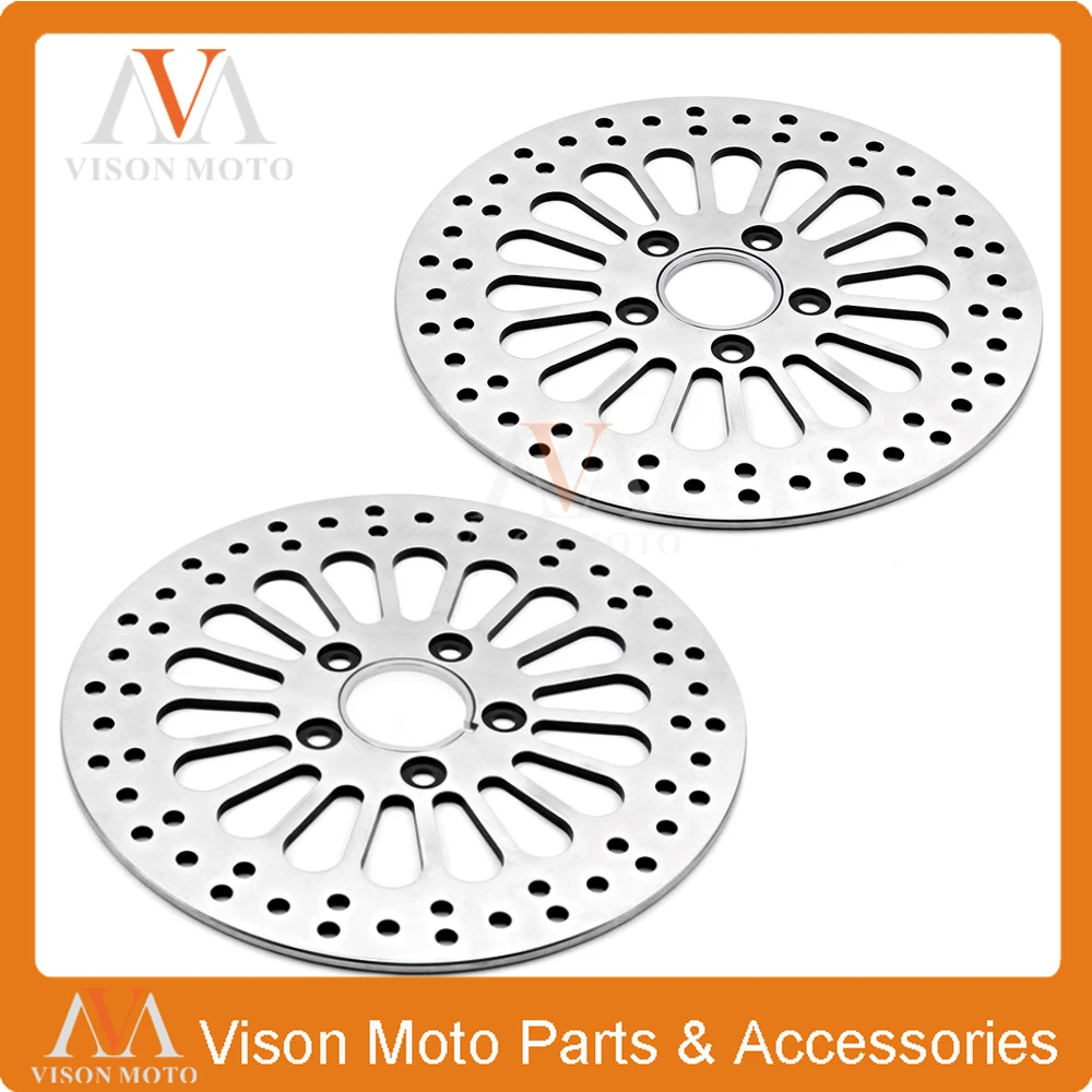 Мотоцикл хромированный передний и задний тормозной диск ротор набор для HARLEY TOURING SOFTAIL SPORTSTER DYNA 1984-2013 CHOPPER
Мотоцикл хромированный передний и задний тормозной диск ротор набор для HARLEY TOURING SOFTAIL SPORTSTER DYNA 1984-2013 CHOPPER