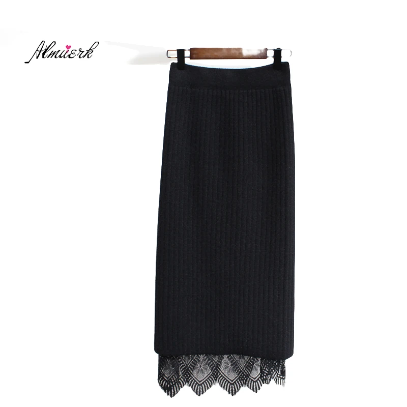 Women's autumn winter half body skirt Female wear knitting Lace Step Skirt Female Long section fashion Pleated Wool skir X52
Women's autumn winter half body skirt Female wear knitting Lace Step Skirt Female Long section fashion Pleated Wool skir X52