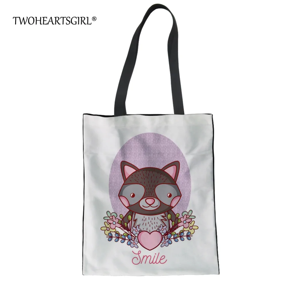 Twoheartsgirl Fashion Youth Girls Linen Tote Bags Raccoon Printing Ladies Summer Beach Bags Women Large Capacity Canvas Handbags
Twoheartsgirl Fashion Youth Girls Linen Tote Bags Raccoon Printing Ladies Summer Beach Bags Women Large Capacity Canvas Handbags