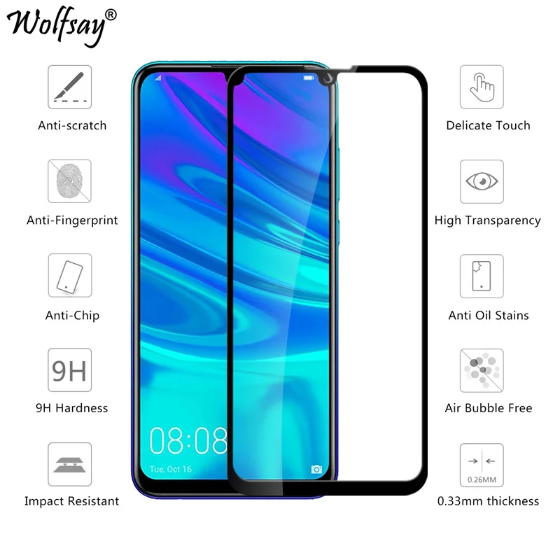 Закаленное стекло с полным покрытием для Huawei P Smart 2019, защита экрана, полностью клеящееся защитное стекло для Huawei P Smart 2019, стекло для телефона
Закаленное стекло с полным покрытием для Huawei P Smart 2019, защита экрана, полностью клеящееся защитное стекло для Huawei P Smart 2019, стекло для телефона