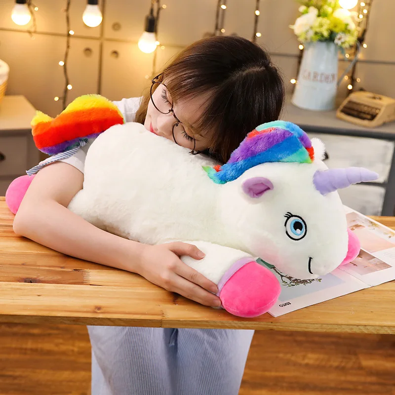 Lovely 40-100cm Rainbow Unicorn Plush Toy Soft Stuffed Giant Size Unicornio Doll Animal Horse Christmas Gifts for Kids Children
Lovely 40-100cm Rainbow Unicorn Plush Toy Soft Stuffed Giant Size Unicornio Doll Animal Horse Christmas Gifts for Kids Children