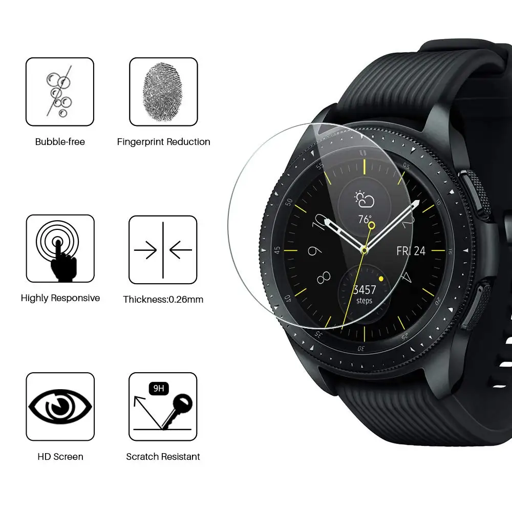 5 шт. ультра-тонкая HD защитная пленка для экрана высокой четкости samsung gear Sport SM-R600