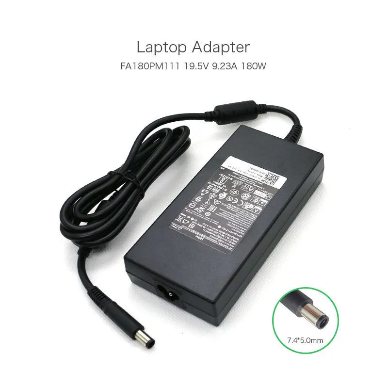 Адаптер переменного тока для ноутбука Dell Alienware M14x, M15x, M17x, DW5G3, 0DW5G3, FA180PM111, DA180PM111, 19,5 в, 7,4 А, 5,0 х 180 мм
Адаптер переменного тока для ноутбука Dell Alienware M14x, M15x, M17x, DW5G3, 0DW5G3, FA180PM111, DA180PM111, 19,5 в, 7,4 А, 5,0 х 180 мм