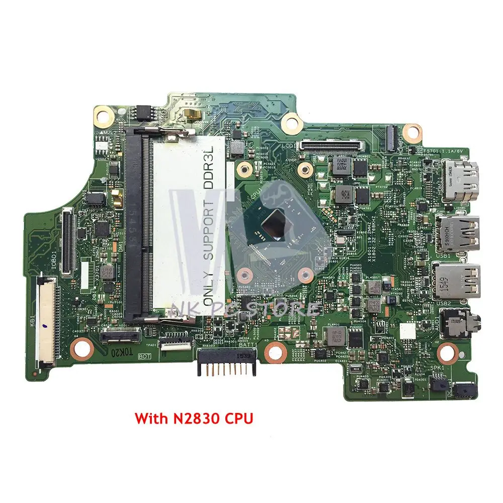 Материнская плата NOKOTION для ноутбука Dell Inspiron 11 3152 Redwood MB 13270-1 N2830 CPU 0YMX7F Redwood 14274-1 475W5 CN-0CW22X CW22X
Материнская плата NOKOTION для ноутбука Dell Inspiron 11 3152 Redwood MB 13270-1 N2830 CPU 0YMX7F Redwood 14274-1 475W5 CN-0CW22X CW22X