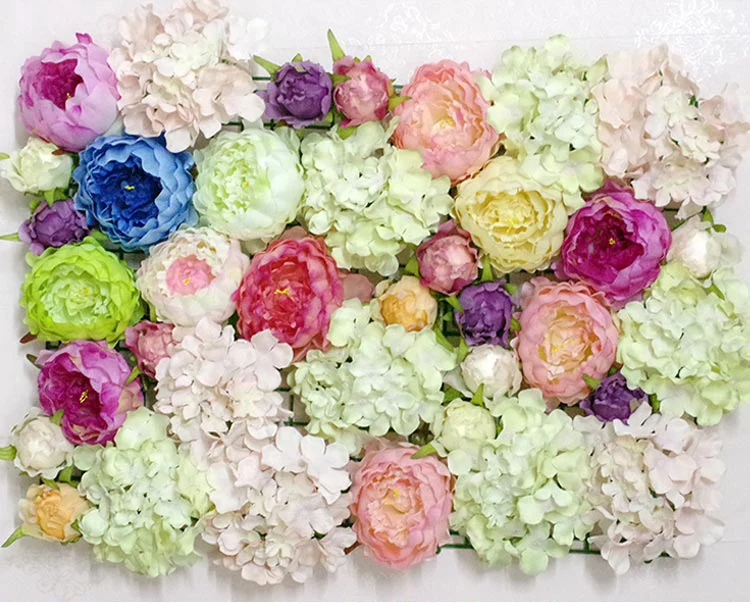 10pcs/lot Artificial silk peony with Hydrangea flower wall wedding background decor home decoration wedding flower wall 40*60cm
10pcs/lot Artificial silk peony with Hydrangea flower wall wedding background decor home decoration wedding flower wall 40*60cm