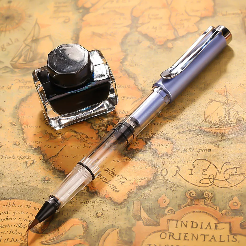 1pc Violet Metal Color Calligraphy Pen Soft Hair Writing Brush Painting Drawing Watercolor Fountain Pen School Supply Stationery
1pc Violet Metal Color Calligraphy Pen Soft Hair Writing Brush Painting Drawing Watercolor Fountain Pen School Supply Stationery