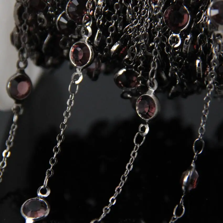5Meter/Lot,6mm Purple Glass Faceted Round Beads Chains,Wire Wrapped Plated Gun black Coin Glass Flat beads Chains bracelet
5Meter/Lot,6mm Purple Glass Faceted Round Beads Chains,Wire Wrapped Plated Gun black Coin Glass Flat beads Chains bracelet
