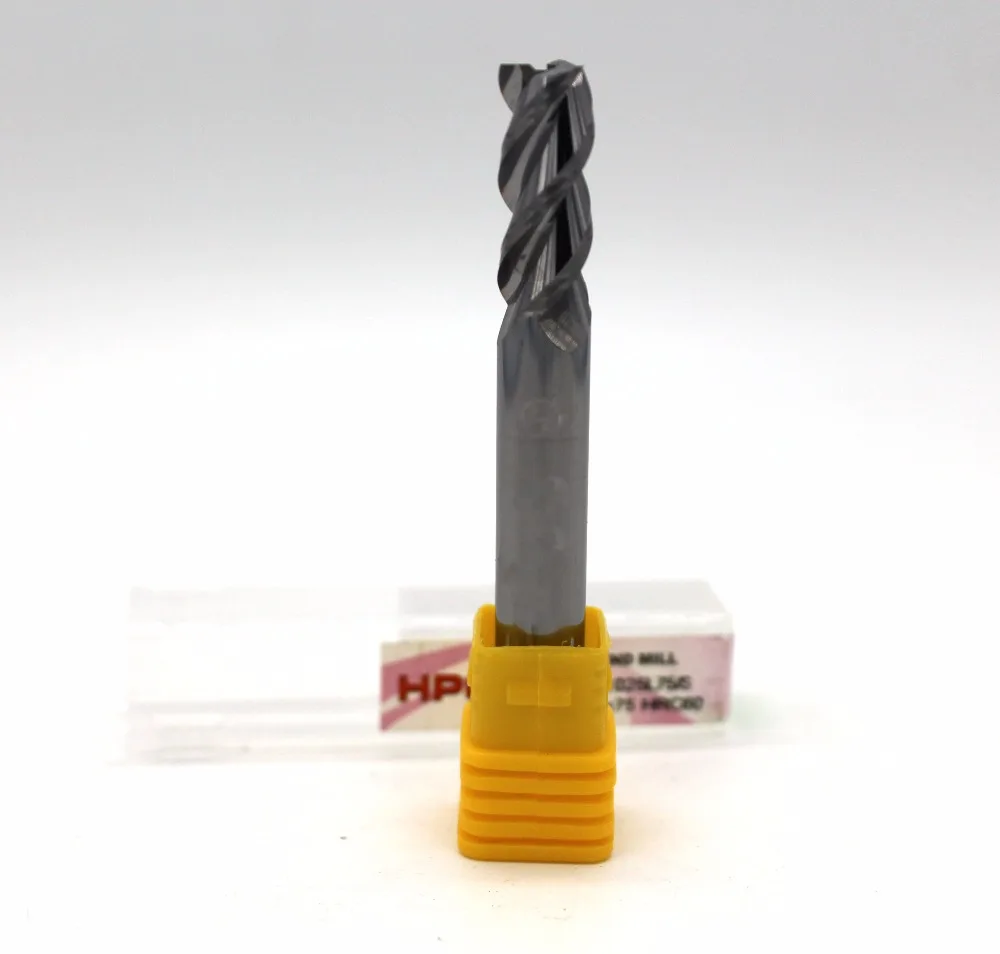 12*12*75 of 3 flutes HRC 60 mill cutter solid carbide end mill CNC machine milling tools
12*12*75 of 3 flutes HRC 60 mill cutter solid carbide end mill CNC machine milling tools