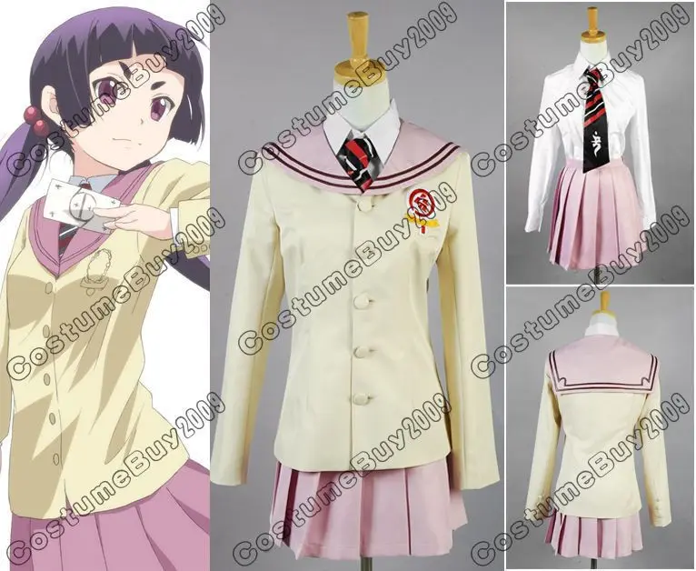 2015 Ao no Exorcist Blue Kamiki Izumo Cosplay Costume Outfit |