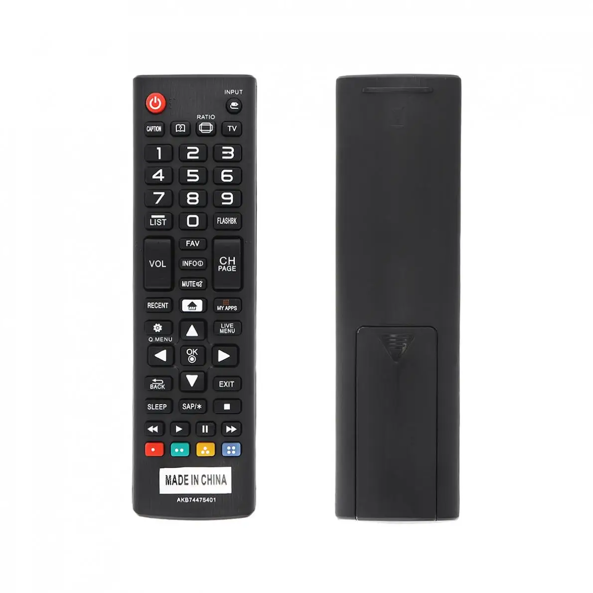 IR 433MHZ Replacement TV Remote Control with 10M Long Remote Control Distance Suitable for LG AKB74475401
IR 433MHZ Replacement TV Remote Control with 10M Long Remote Control Distance Suitable for LG AKB74475401