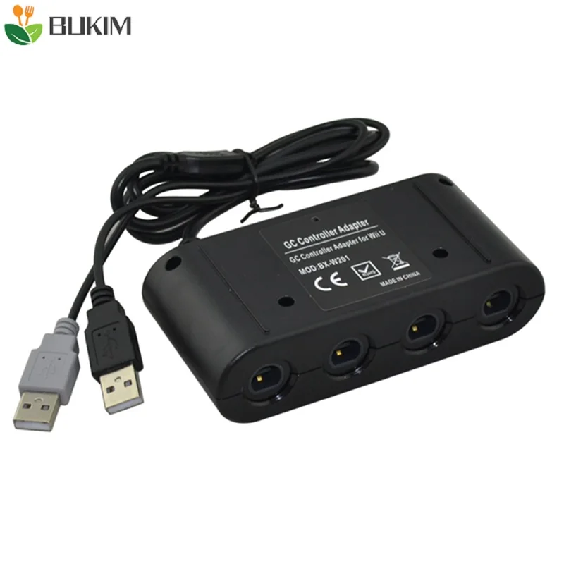 BUKIM 10 шт. конвертер с 4 портами контроллер GameCube для коммутатора Wii-U ПК USB
BUKIM 10 шт. конвертер с 4 портами контроллер GameCube для коммутатора Wii-U ПК USB