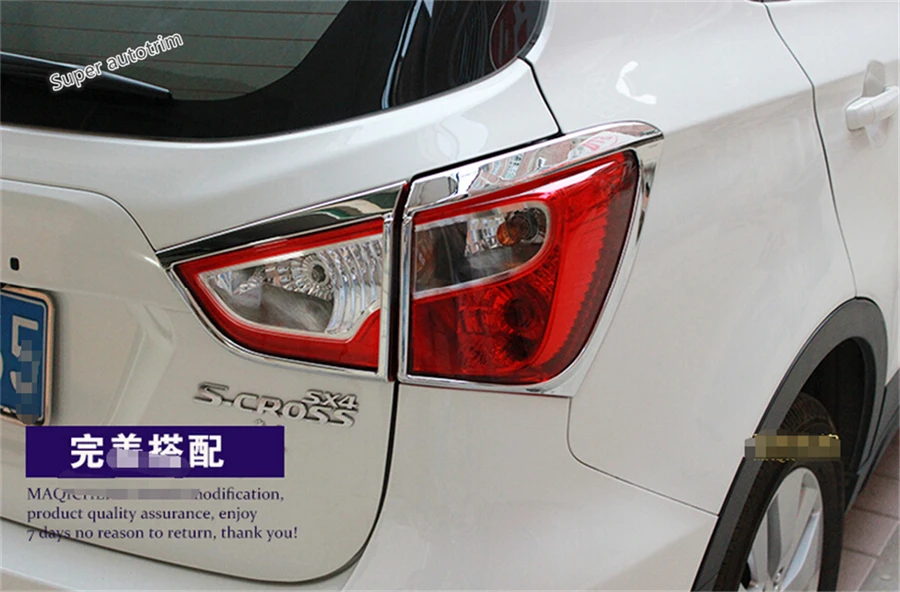 Lapetus Exterior Fit For Suzuki Sx4 S-cross 2014 - 2020 Chrome Rear Lights Tail Lamps Frame Cover Trim
Lapetus Exterior Fit For Suzuki Sx4 S-cross 2014 - 2020 Chrome Rear Lights Tail Lamps Frame Cover Trim