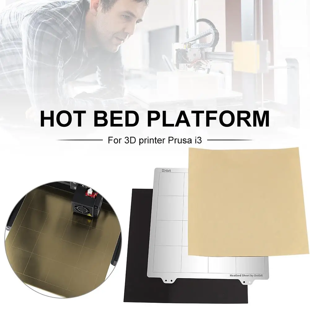 for Prusa i3 Printer 220x220 Hot Bed Platform Steel Plate Magnetic Sticker B Side PEI for Prusa i3 Wanhao Anet A8 A6 3D Printer
for Prusa i3 Printer 220x220 Hot Bed Platform Steel Plate Magnetic Sticker B Side PEI for Prusa i3 Wanhao Anet A8 A6 3D Printer