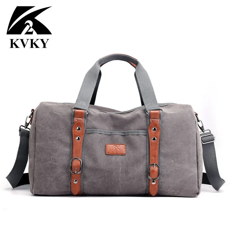 KVKY Men Canvas Bag Large Capacity Travel Suitcase Messenger Shoulder Tote Handbag Big Casual Retro Male Travel Bag School Bag
KVKY Men Canvas Bag Large Capacity Travel Suitcase Messenger Shoulder Tote Handbag Big Casual Retro Male Travel Bag School Bag