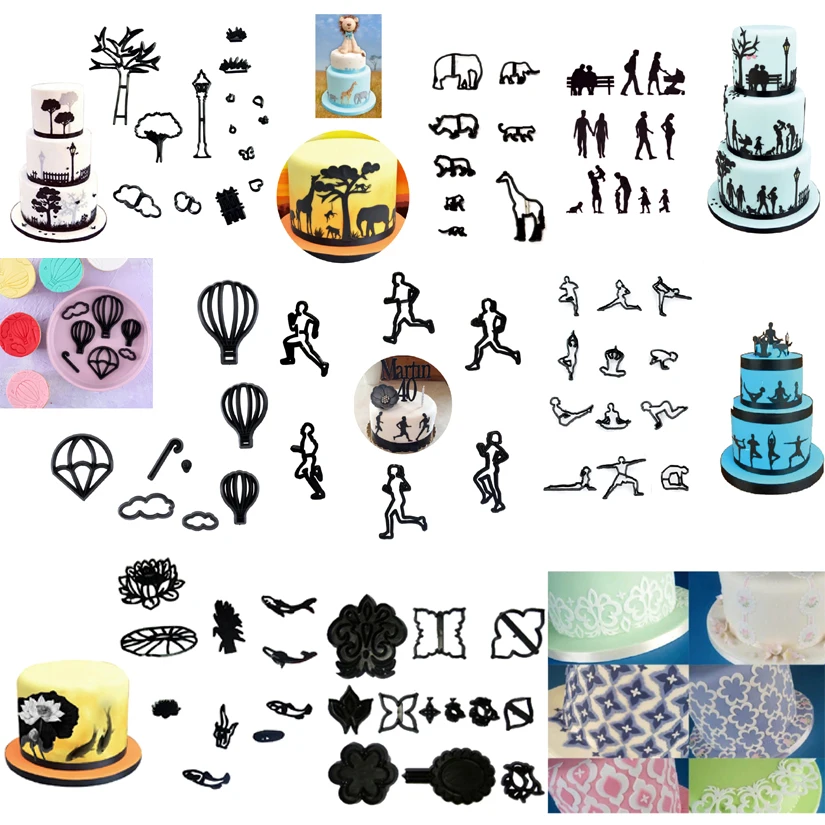 Family Yoga Running Lotus Pond Silhouette Fondant Cake Decorating Mold Tools Chocolate Biscuits Cutters
Family Yoga Running Lotus Pond Silhouette Fondant Cake Decorating Mold Tools Chocolate Biscuits Cutters