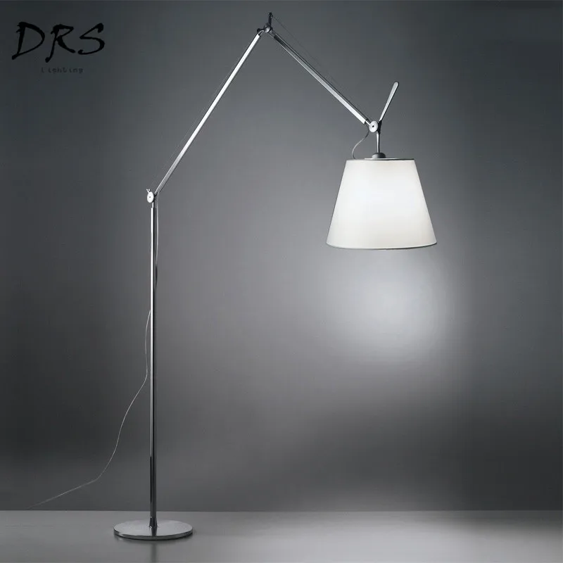 Дизайнерская двойная качающаяся напольная лампа Artemide TOLOMEO для гостиной учебы