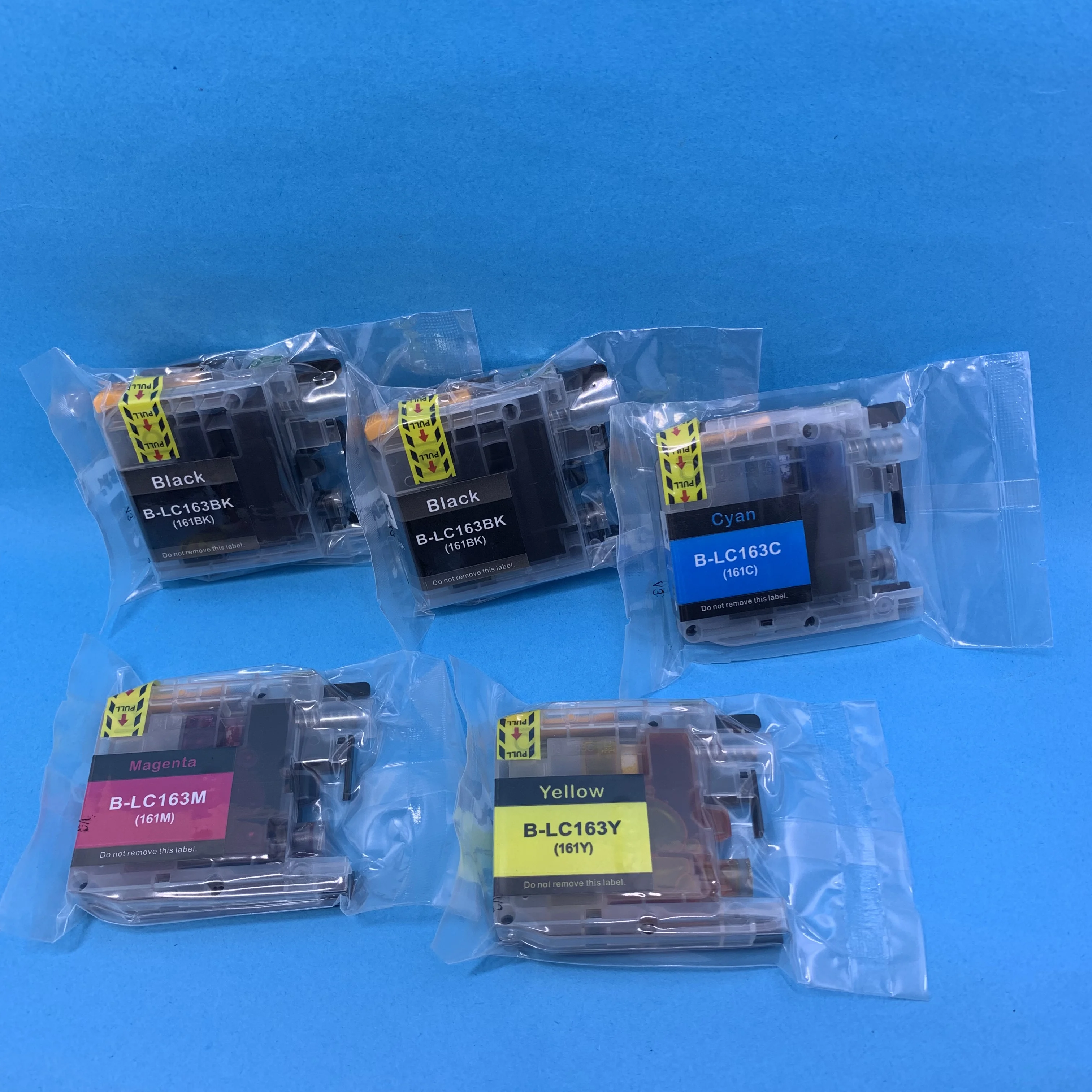 YOTAT 5pcs Compatible LC163 LC161 ink cartridge for Brother MFC-J470DW MFC-J870DW MFC-J650DW MFC-J245 DCP-J152W J552DW J752DW
YOTAT 5pcs Compatible LC163 LC161 ink cartridge for Brother MFC-J470DW MFC-J870DW MFC-J650DW MFC-J245 DCP-J152W J552DW J752DW